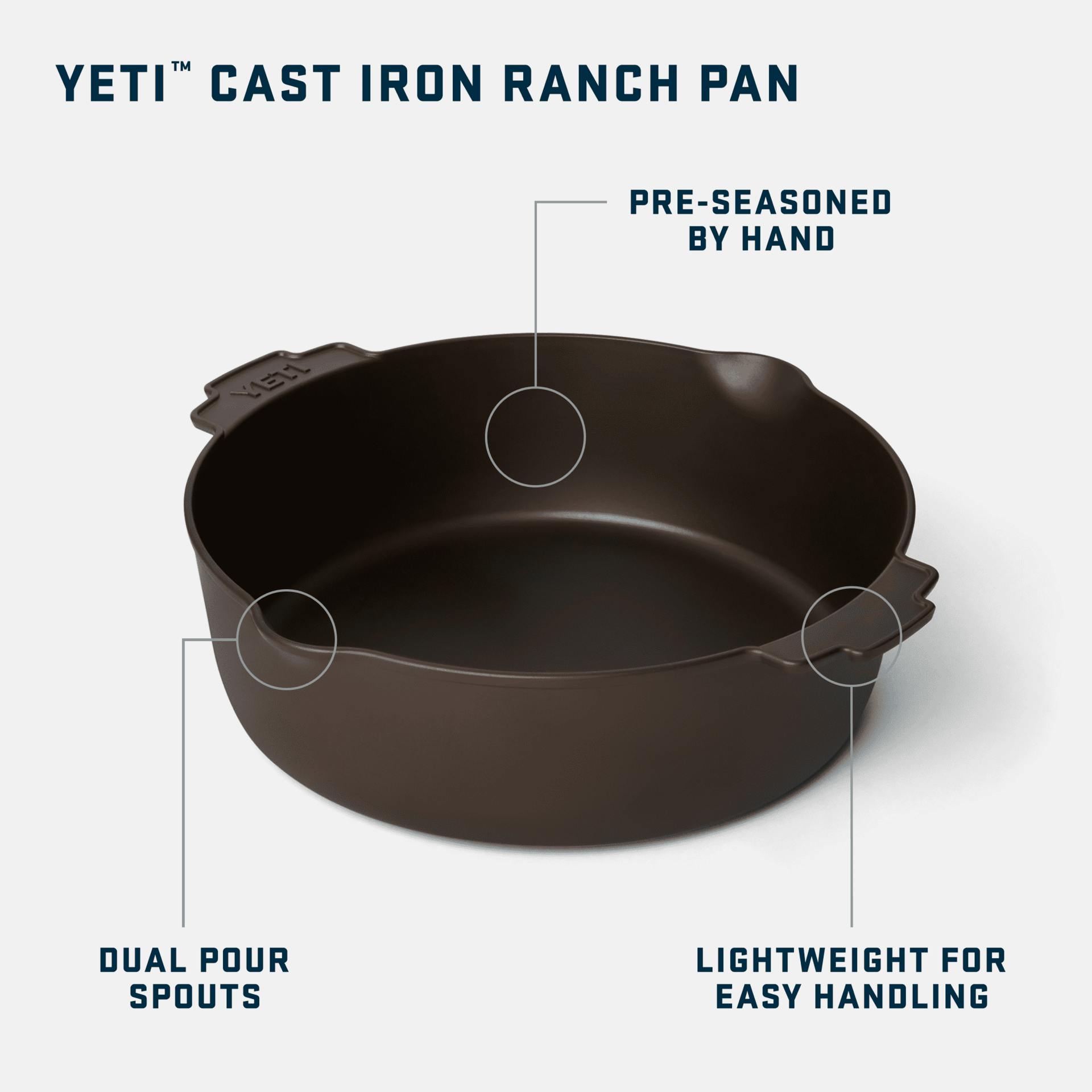 YETI® Cast Iron Ranch Pan