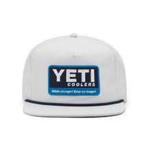 Wildly Stronger Badge Flat Brim Rope Hat