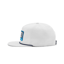 Wildly Stronger Badge Flat Brim Rope Hat