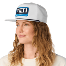 Wildly Stronger Badge Flat Brim Rope Hat
